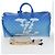LOUIS VUITTON Monogram Crows Keepall Bandouliere 50 Blue M45428 Auth yk20850SAM Bianco - vista 12