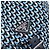 Zaino PRADA Nylon Blu Argento Auth 197214A - vista 22