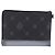 Berluti Clutch-Tasche aus Leder Schwarz Silber Auth BA15332A - Ansicht 2