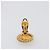 Orecchini CHANEL metallo Gold Tone CC Auth 199736V - vista 5