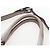 PRADA Gathered Handtasche Leder 2way Grau Silber Auth 199643V Braun - Ansicht 15
