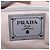 PRADA Gathered Handtasche Leder 2way Grau Silber Auth 199643V Braun - Ansicht 24