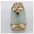 Pouch GUCCI Canvas Azzurro Oro 039 1133 Auth BA15361 Blu chiaro - vista 3