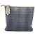 Borsa a tracolla GUCCI Interlocking G Denim Outlet Blue Gold 257246 Auth 200236 D'oro - vista 2