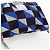 Borsa a tracolla FENDI Mamma Baguette Canvas Blue Silver Auth 196591V Argento - vista 14