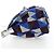 Borsa a tracolla FENDI Mamma Baguette Canvas Blue Silver Auth 196591V Argento - vista 4