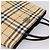 Borsa a mano BURBERRY Nova Check PVC Beige Silver Auth 200962 Argento - vista 6