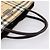 Borsa a mano BURBERRY Nova Check PVC Beige Silver Auth 200962 Argento - vista 7