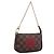 LOUIS VUITTON Damier Ebene T&B Mini Pochette Accessoires N58011 LV Auth 199155A