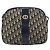 Borsa a tracolla Christian Dior Trotter Canvas Navy Gold Auth 199128 D'oro Blu navy - vista 13