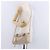 Sac à main Miu Miu en cuir 2way Beige Gold Auth ka5835V Doré - vue 28
