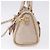 Sac à main Miu Miu en cuir 2way Beige Gold Auth ka5835V Doré - vue 3