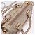 Sac à main Miu Miu en cuir 2way Beige Gold Auth ka5835V Doré - vue 7
