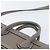 Céline Borsa a mano CELINE Luggage Nano Shopper in pelle 2way Grigio Argento Auth 199033V Marrone - vista 14
