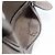 Céline Borsa a mano CELINE Luggage Nano Shopper in pelle 2way Grigio Argento Auth 199033V Marrone - vista 26