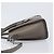 Céline Borsa a mano CELINE Luggage Nano Shopper in pelle 2way Grigio Argento Auth 199033V Marrone - vista 4