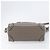 Céline Borsa a mano CELINE Luggage Nano Shopper in pelle 2way Grigio Argento Auth 199033V Marrone - vista 5