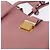 Borsa a mano Miu Miu in pelle 2way Rosa Oro Auth 198705A D'oro - vista 22