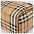 Borsa a mano Burberrys Nova Check Canvas Beige Gold Auth 197677A D'oro - vista 15