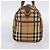 Borsa a mano Burberrys Nova Check Canvas Beige Gold Auth 197677A D'oro - vista 3