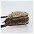 Borsa a tracolla Christian Dior Trotter Canvas Beige Gold Auth 199140 D'oro - vista 4