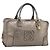 Borsa a mano LOEWE Amazona 36 in pelle Oro Argento Auth 200941 D'oro
