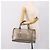 Borsa a mano LOEWE Amazona 36 in pelle Oro Argento Auth 200941 D'oro - vista 25