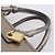 Borsa a mano LOEWE Amazona 36 in pelle Oro Argento Auth 200941 D'oro - vista 8