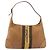 Borsa a mano GUCCI Jackie Sherry Line in pelle marrone e oro 001 4057 Auth 199158A D'oro - vista 13