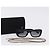 CHANEL COCO Mark Chain rechteckige Sonnenbrille aus Kunststoff CC Auth SW2687SAM Schwarz - Ansicht 12