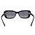 CHANEL COCO Mark Chain rechteckige Sonnenbrille aus Kunststoff CC Auth SW2687SAM Schwarz - Ansicht 2
