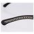 CHANEL COCO Mark Chain rechteckige Sonnenbrille aus Kunststoff CC Auth SW2687SAM Schwarz - Ansicht 9