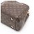 Louis Vuitton Bolso de mano Montaigne BB Canvas Top-handle Monogram Castaño - vista 3