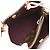 Louis Vuitton Bolso de mano Montaigne BB Canvas Top-handle Monogram Castaño - vista 9