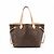 Louis Vuitton Borsa a spalla Shopper Neverfull MM Canvas Neo Monogram Marrone