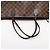 Louis Vuitton Borsa a tracolla shopper Neverfull GM Canvas Damier Ebene Marrone - vista 5