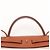 Hermès Herbag PM Twill Ash & Vache Hunter Leather & Canvas Zip Top-handle Handbag Beige - vista 6