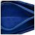 Porta-telemóvel Chanel Mini CC em veludo acolchoado azul com alça de corrente - vista 4