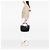 Borsa Prada Tessuto Canapa Logo Nera Nero - vista 6