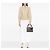 Borsa Lady Dior Medium in tweed grigio - vista 6