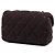 Chanel Extra Mini gesteppte Wollentasche mit Single Flap in Braun - Ansicht 2