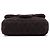 Chanel Extra Mini gesteppte Wollentasche mit Single Flap in Braun - Ansicht 3