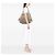 Borsa a tracolla Gucci GG Canvas Horsebit Pelham Beige - vista 5