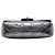Borsa Chanel Mini Quilted Metallic Crumpled Calfskin Ring Top Handle Flap Satchel Argento - vista 3