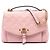 Borsa Satchel Louis Vuitton Monogram Empreinte Blanche BB Rosa
