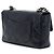 Borsa a spalla Chanel Medium Quilted Lambskin Single Flap in pelle d'agnello matelassé nera con catena in resina - vista 2