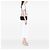 Borsa a spalla Chanel Medium Quilted Lambskin Single Flap in pelle d'agnello matelassé nera con catena in resina - vista 6
