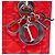 Borsa Lady Dior Medium in pelle vernice Cannage rossa Dior Rosso - vista 5