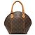 Borsa Louis Vuitton Monogram Ellipse PM Marrone