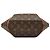 Borsa Louis Vuitton Monogram Ellipse PM Marrone - vista 3